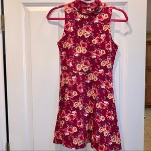 Women’s SZ M FOREVER 21 Floral Skater Dress